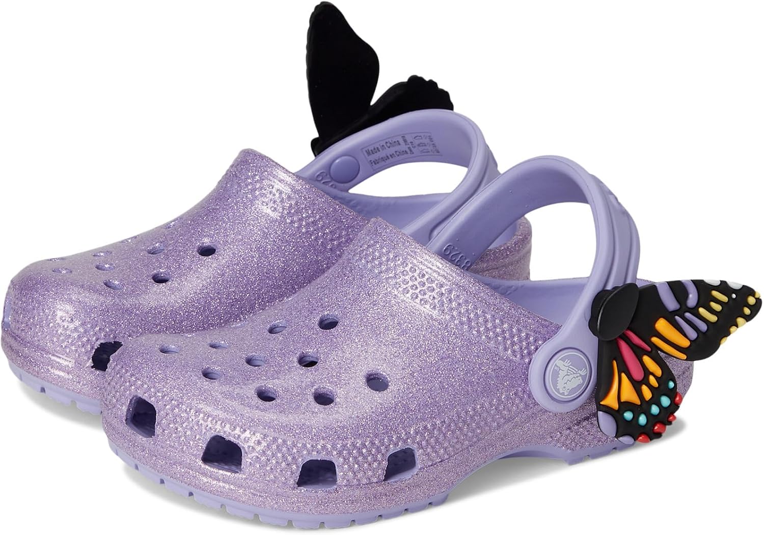 Detalle de Crocs Unisex Kids Classic Iam Butterfly Clog TClog
