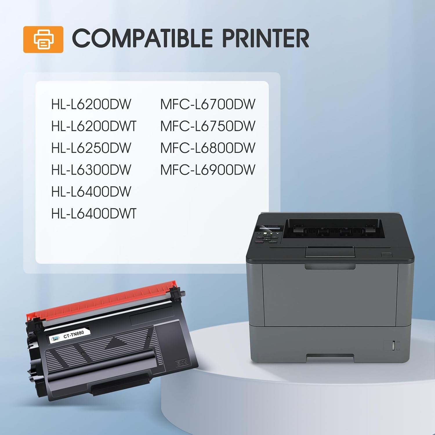 Detalle 2 de Cool Toner TN-880 Black Toner Cartridge