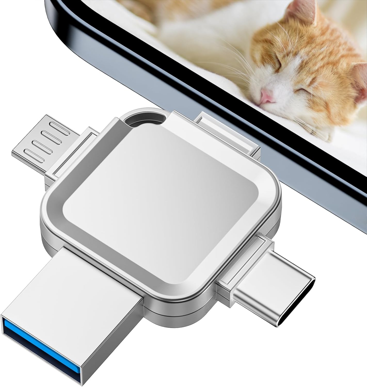 Detalle de Yueflue USB Stick 256GB 4 in 1