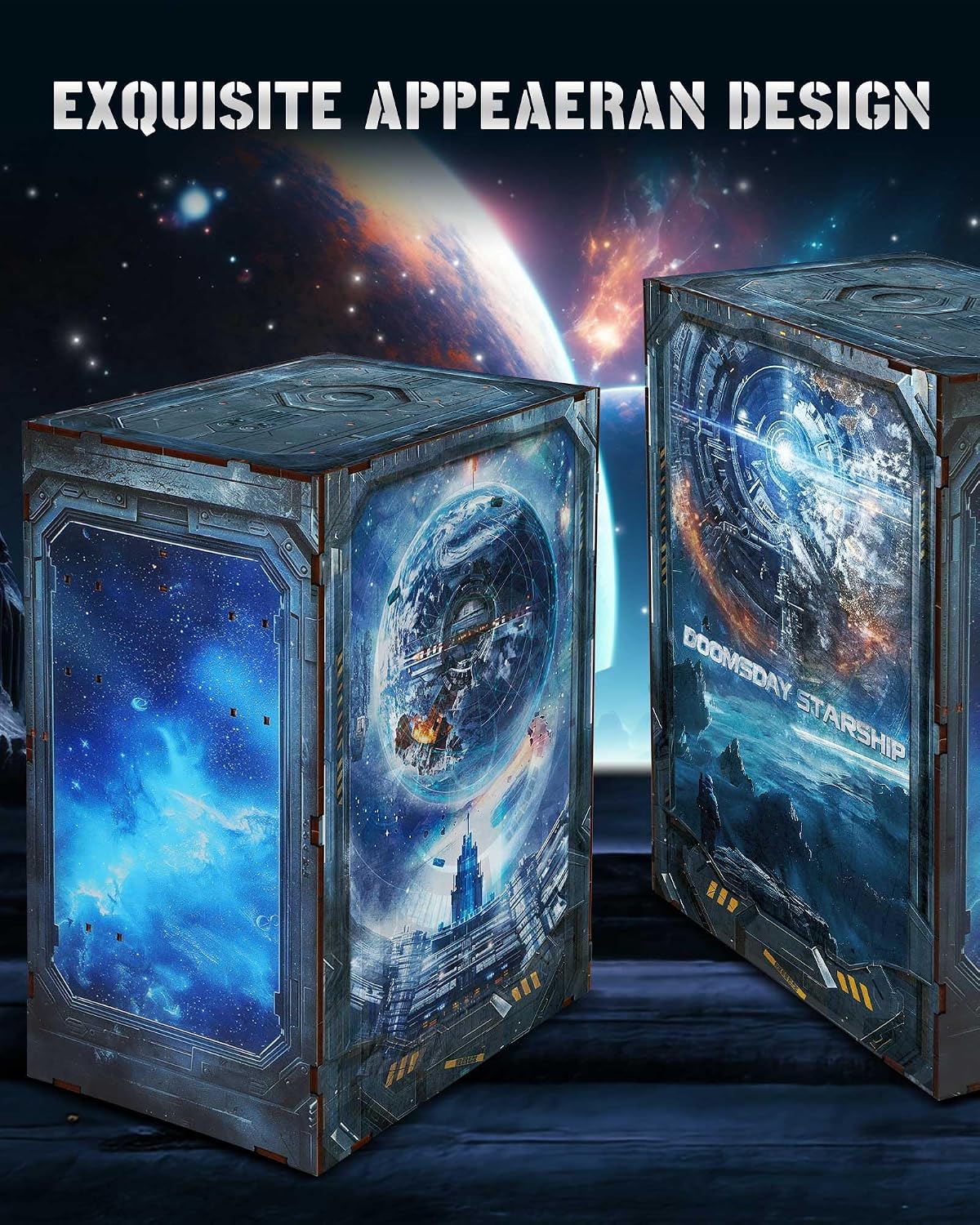 Thumbnail 6 de RONSTONE Book Nook Kit DOOMSDAY STARSHIP