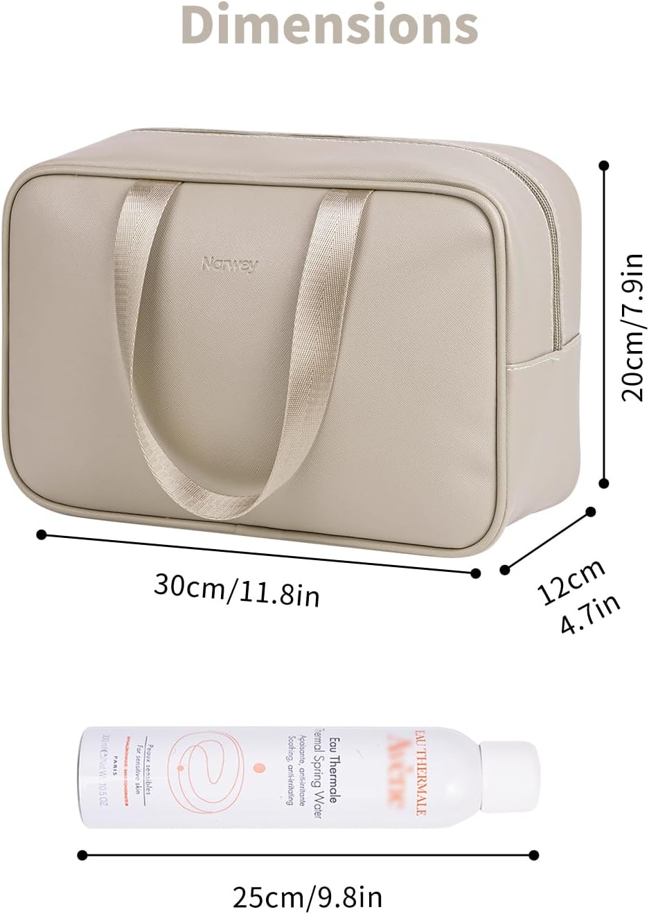 Detalle de Narwey Toiletry Bag Large 30x20x12cm