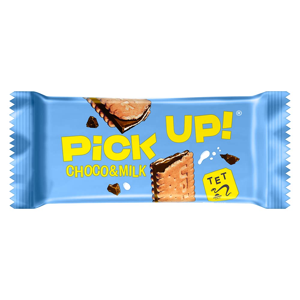 Thumbnail 2 de PiCK UP! Choco&Milk – Keksriegel mit Milchschokolade, 24 x 28 g (Thekenaufsteller)
