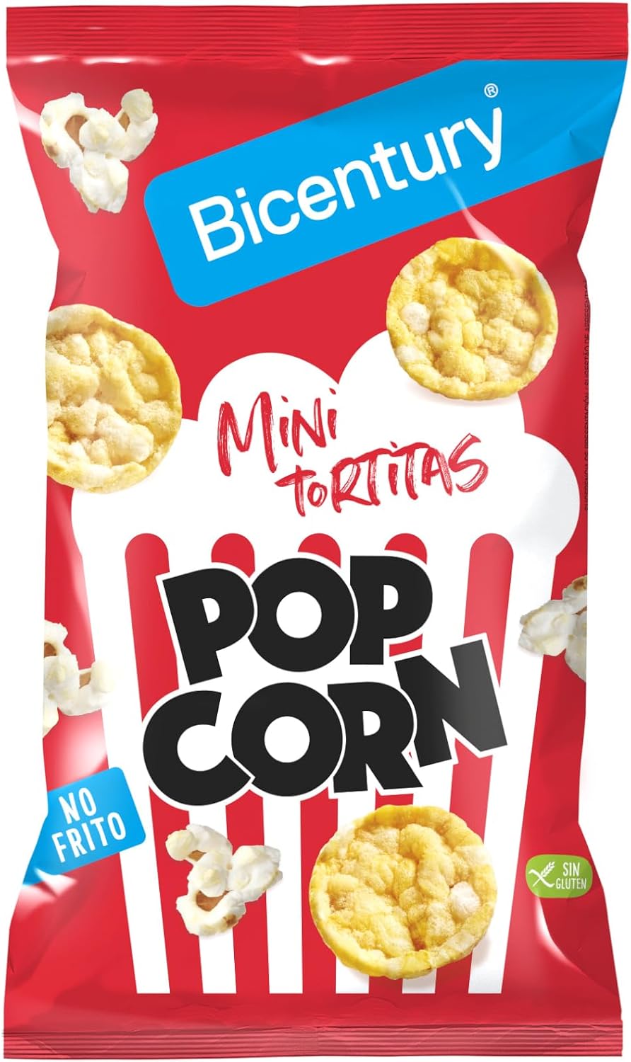 Detalle 2 de Bicentury Mini Tortitas Palomitas 🌽 Pack 7 unidades