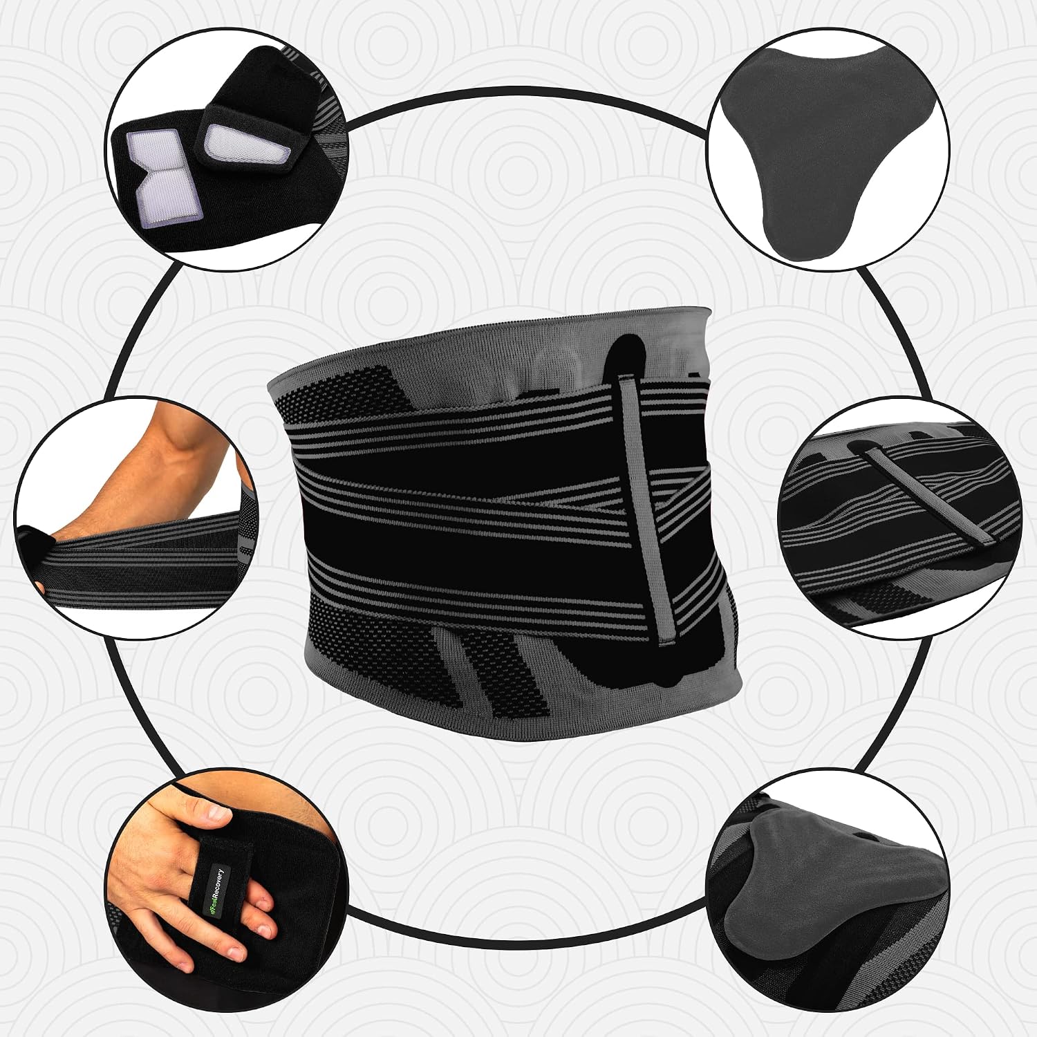 Detalle 1 de Ceinture Lombaire Maintien Homme et Femme