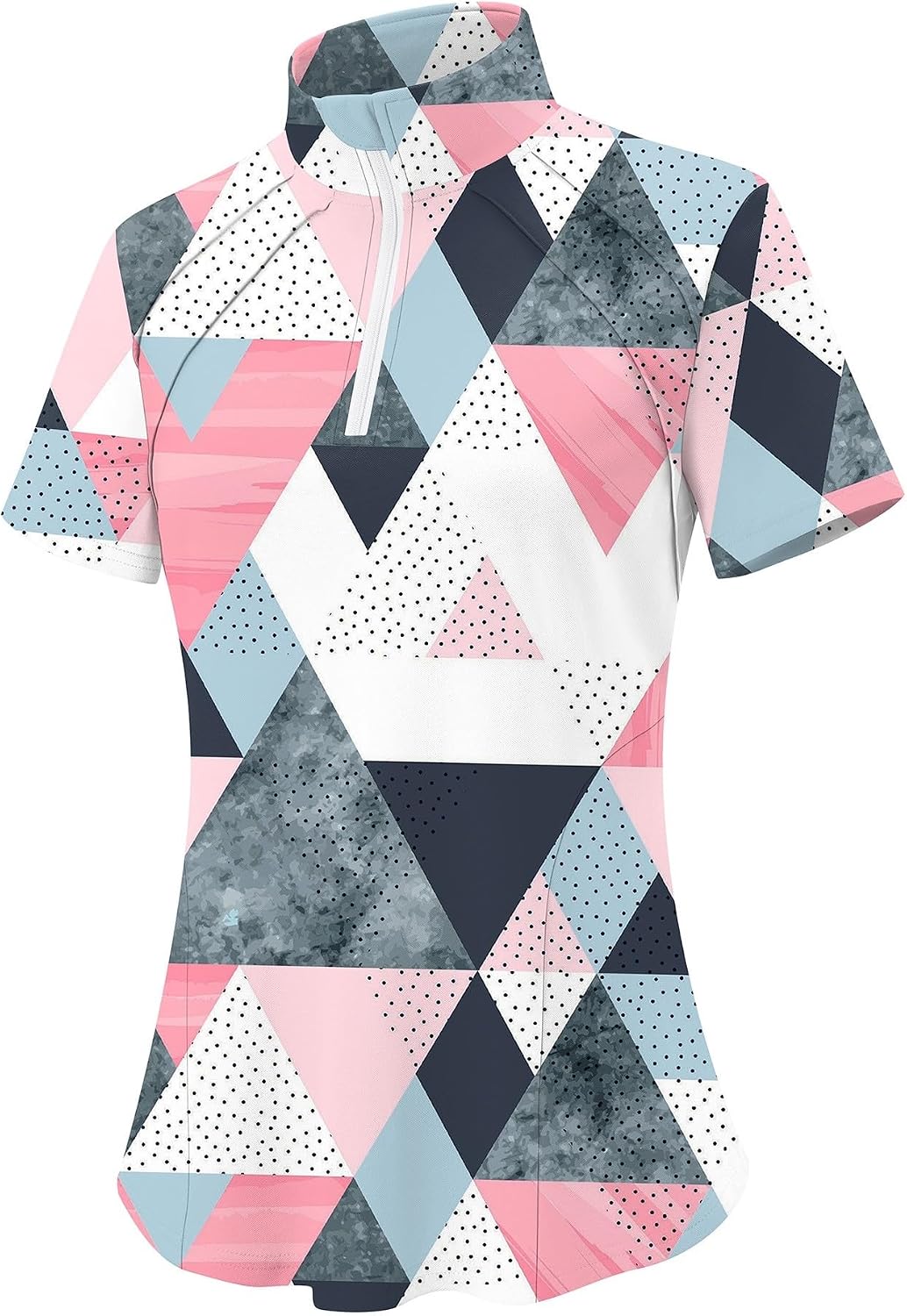Detalle 2 de Womens LOMON golf polo shirt 1/4 zip