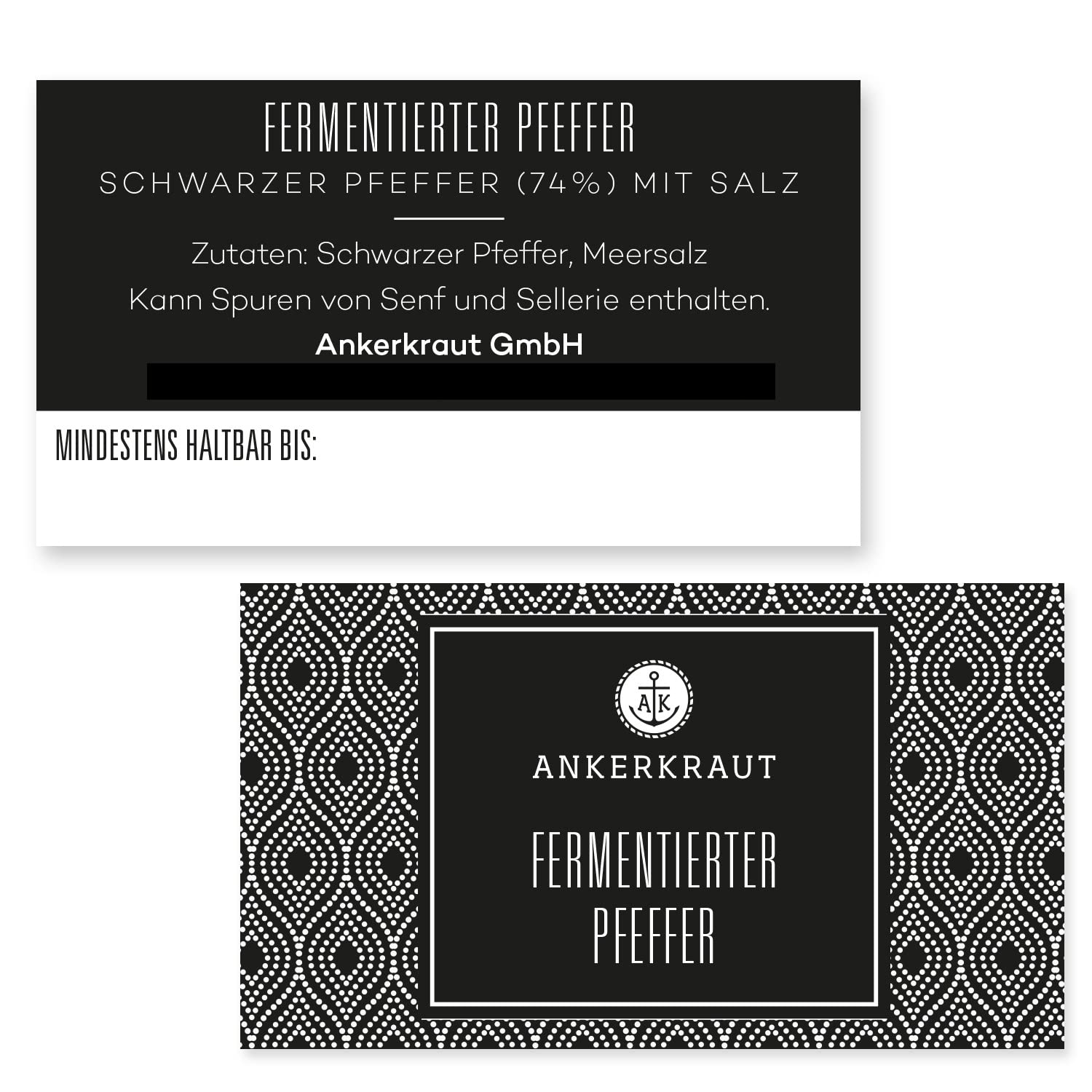 Detalle de Ankerkraut Fermentierter Pfeffer im Tiegel (150 g)