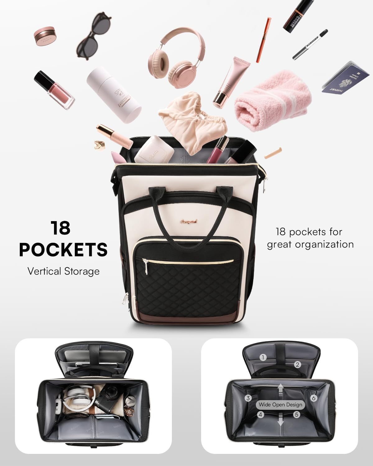 Detalle de Rolling Backpack 15.6"