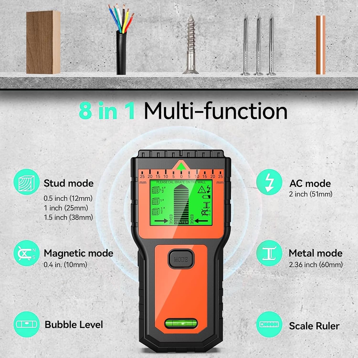 Detalle 2 de Stud Finder 8-in-1 đź›