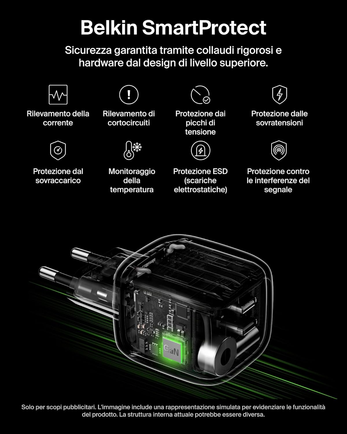 Thumbnail 5 de Belkin Caricatore USB C 2 Porte 50W
