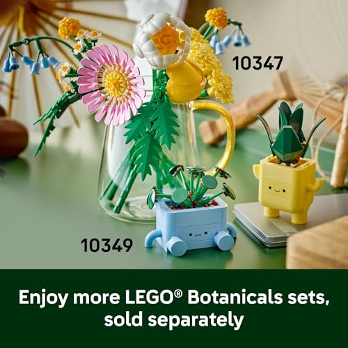 Thumbnail 6 de LEGO Botanicals Happy Plants Building Toy (10349): Creative Indoor Garden for Kids 9+