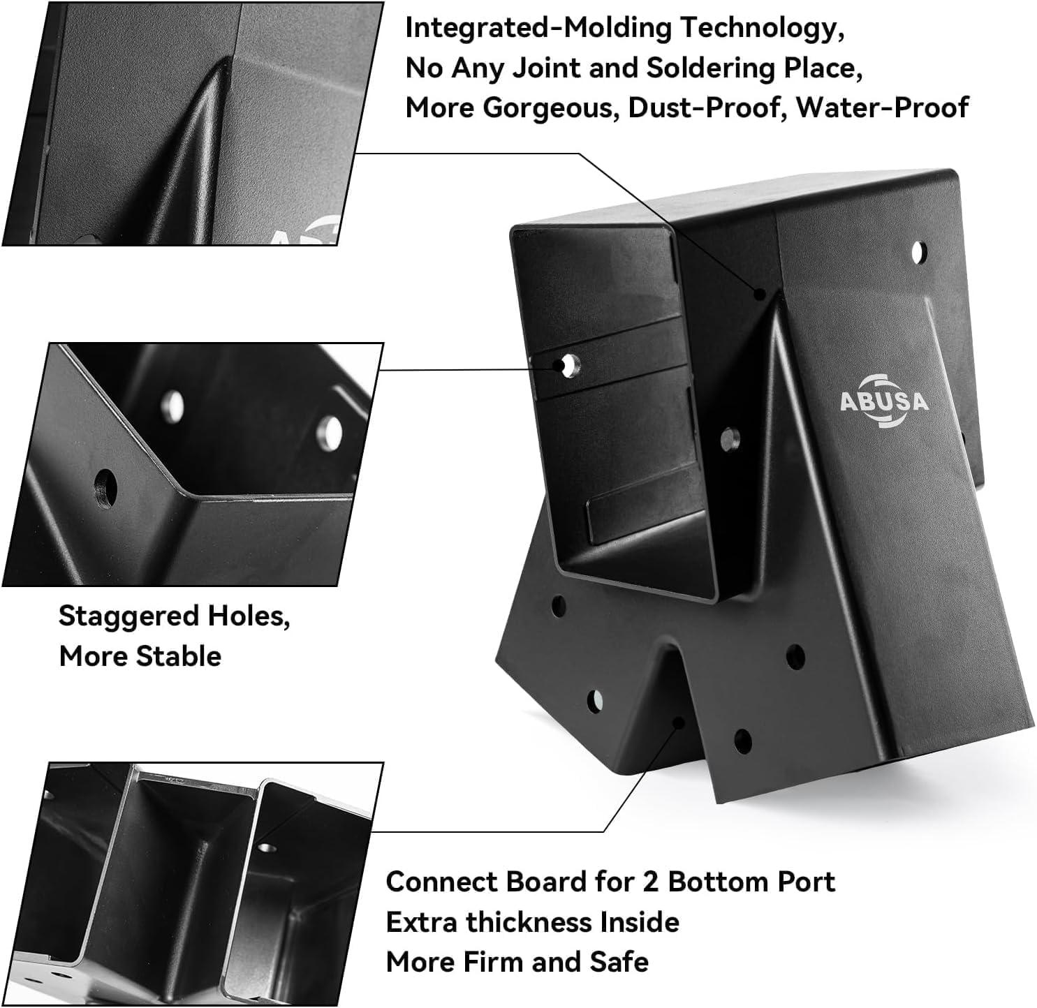 Thumbnail 5 de ABUSA Heavy Duty Swing Sets Brackets Kit with A-Frame Brackets, Swing Seats, Hangers & Hardware (B007)