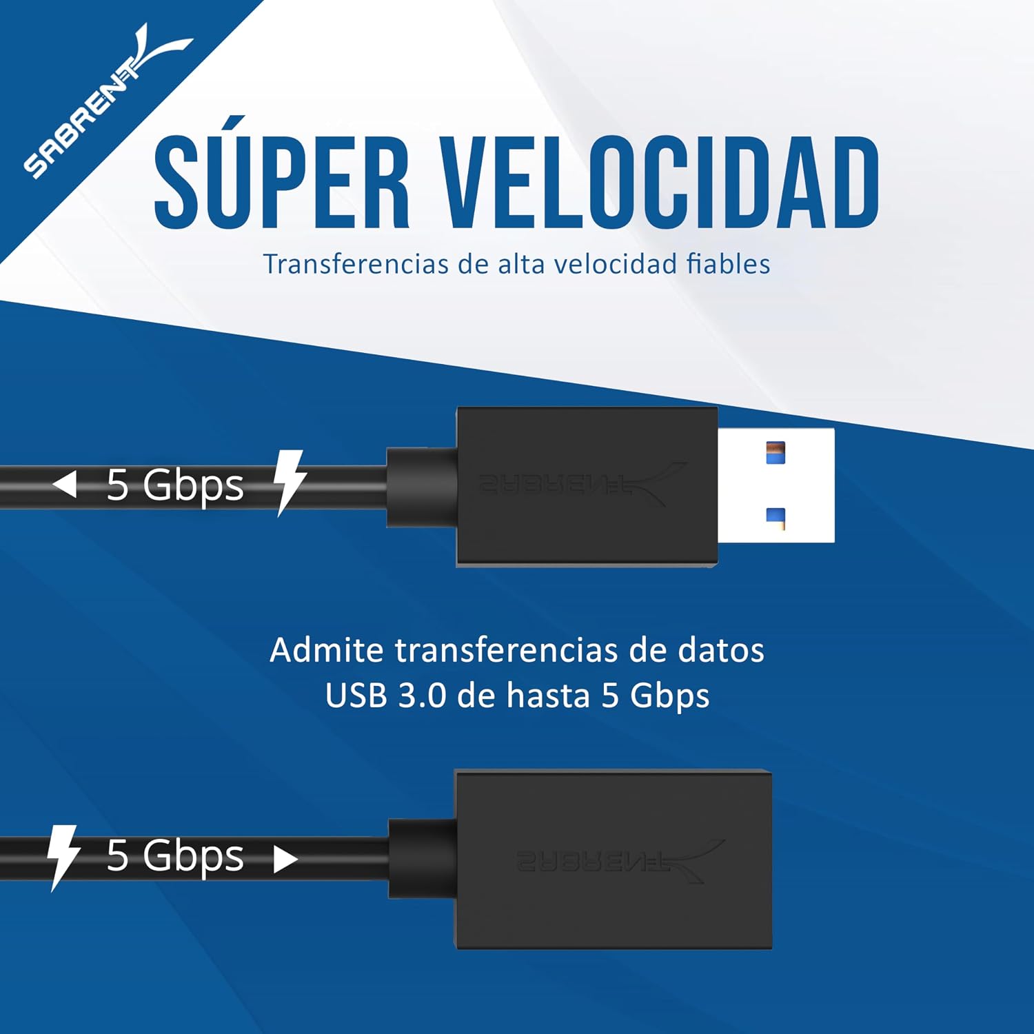 Detalle 2 de SABRENT CB-3060 cable USB 3.0 1,80 m