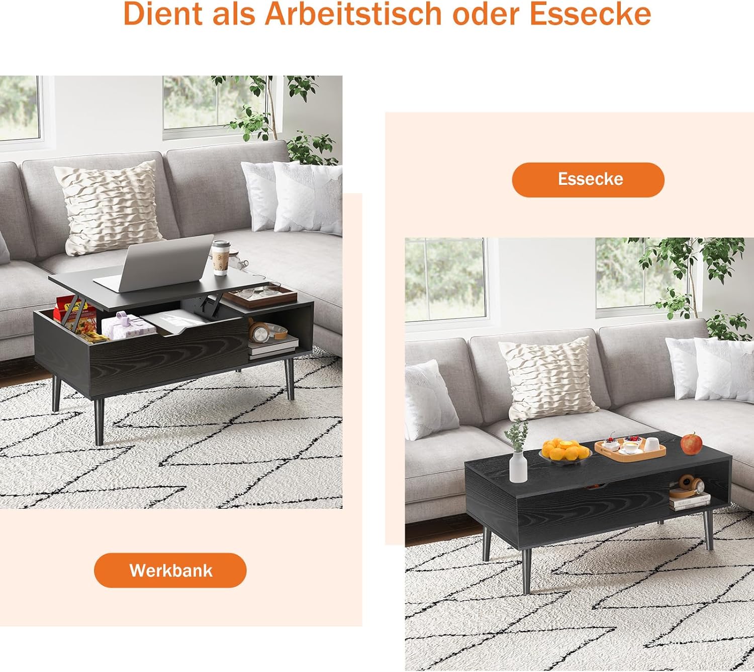 Thumbnail 5 de Sweetcrispy Couchtisch, 100 x 50 cm