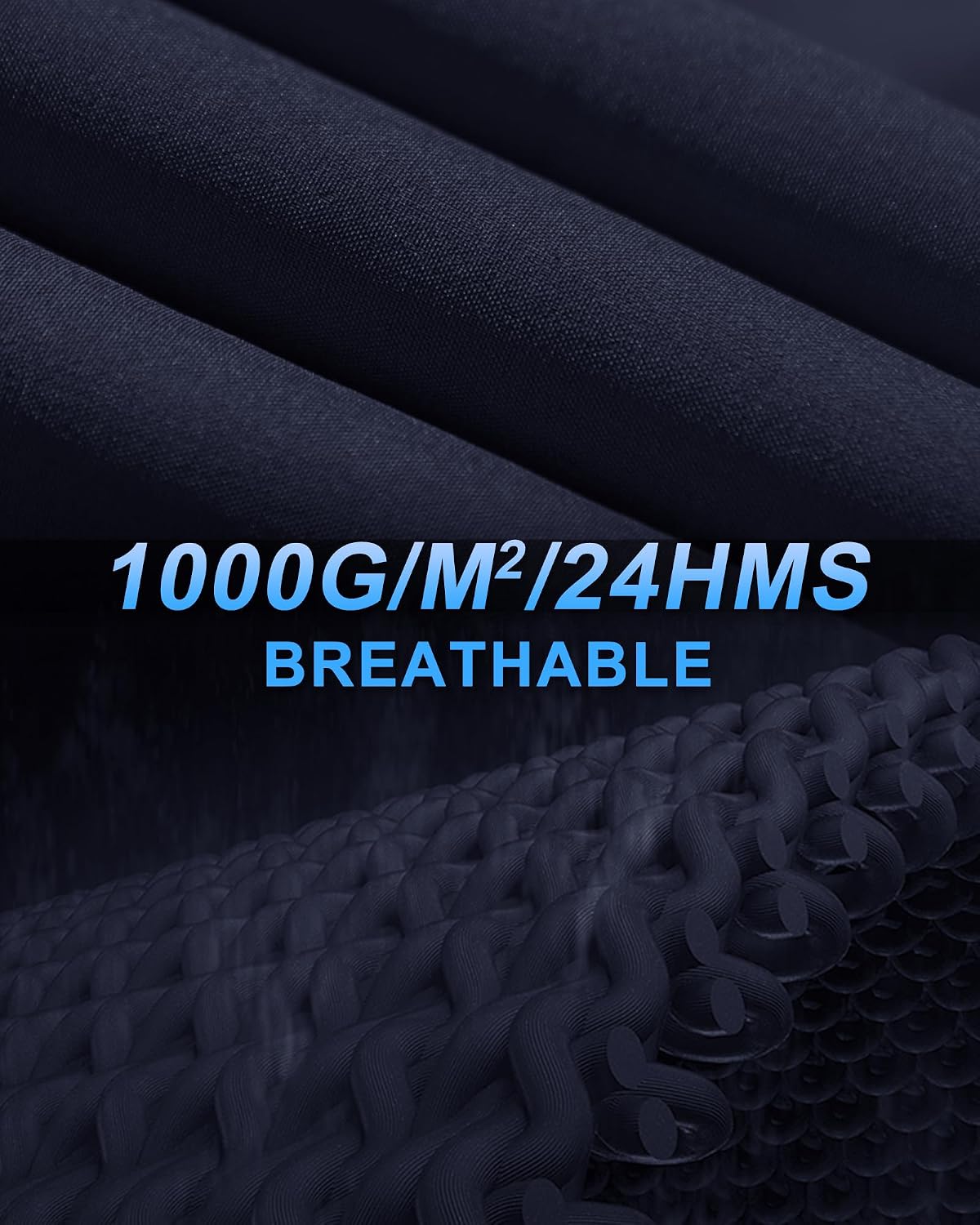 Detalle de 33,000ft Damen Softshell Regenjacke mit 8000MM