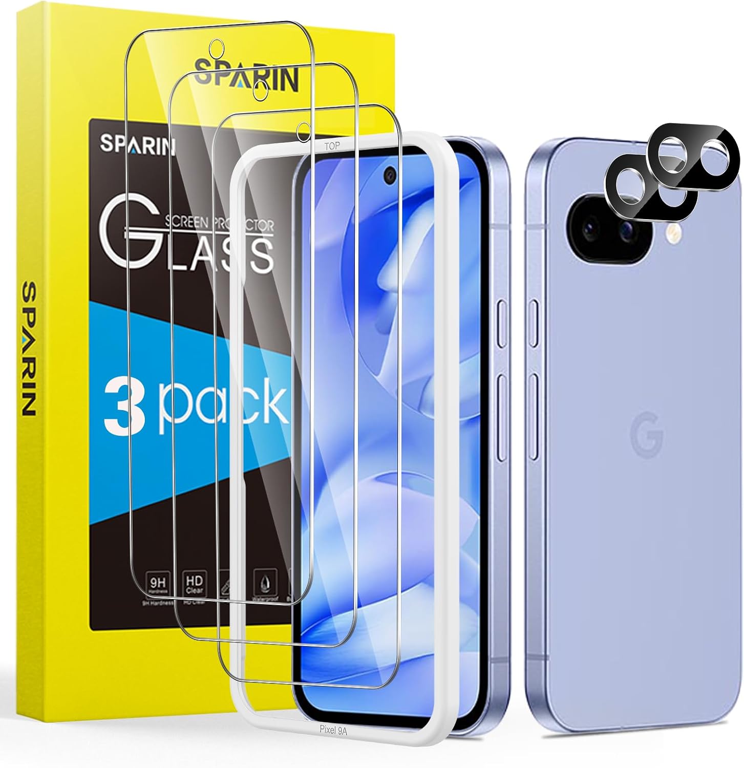 Detalle de SPARIN Pixel 9a Schutzfolie 6,3 Zoll