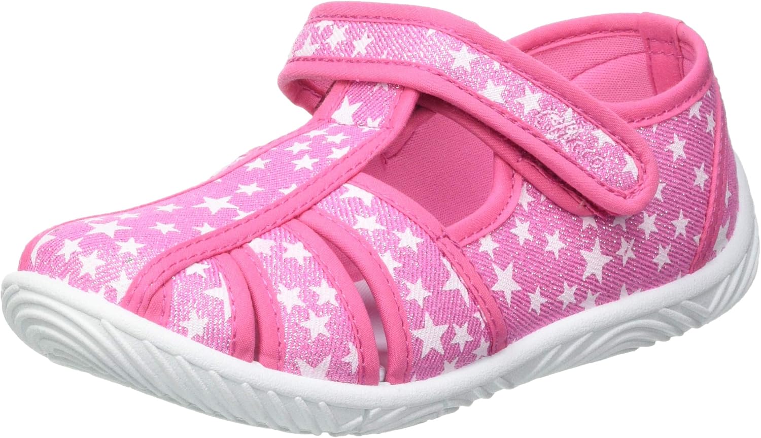 Detalle de Chicco Pantoufles 261_1 pour la crèche et la maison – Chaussons bébé fille, fermeture à scratch