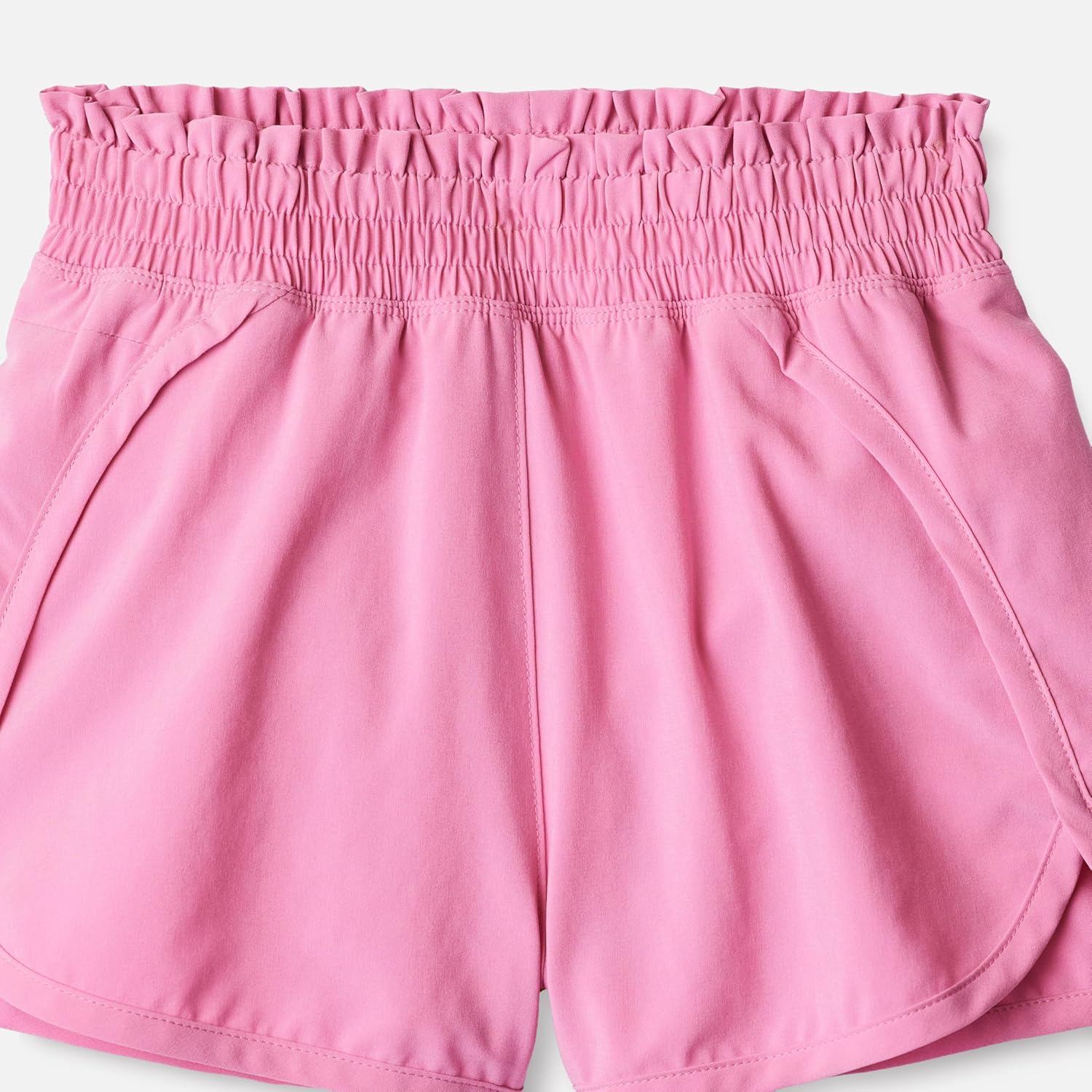 Thumbnail 3 de Amazon Essentials Girls' High-Rise Athletic Performance Stretch Woven Shorts with Elastic Waistband
