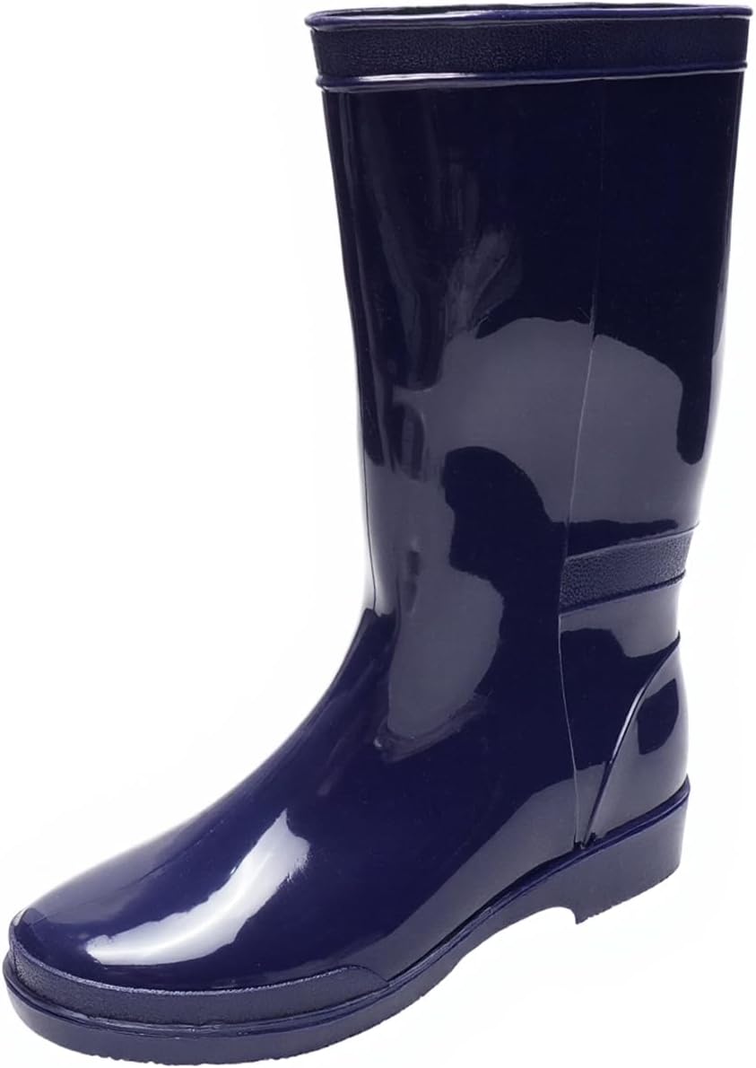 Detalle de JOMIX regenlaarzen voor dames, hoge pvc-laarzen met antislipzool