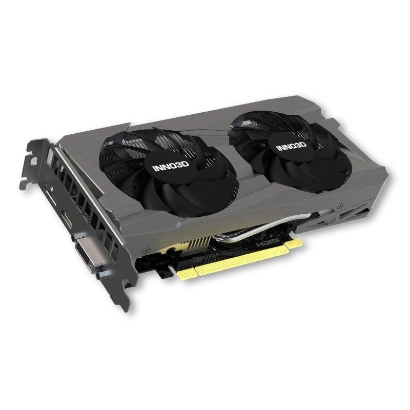 Detalle 1 de Inno3D GeForce RTX 3050 Twin X2 8 GB GDDR6: rendimiento sólido para gaming en FHD y edición básica