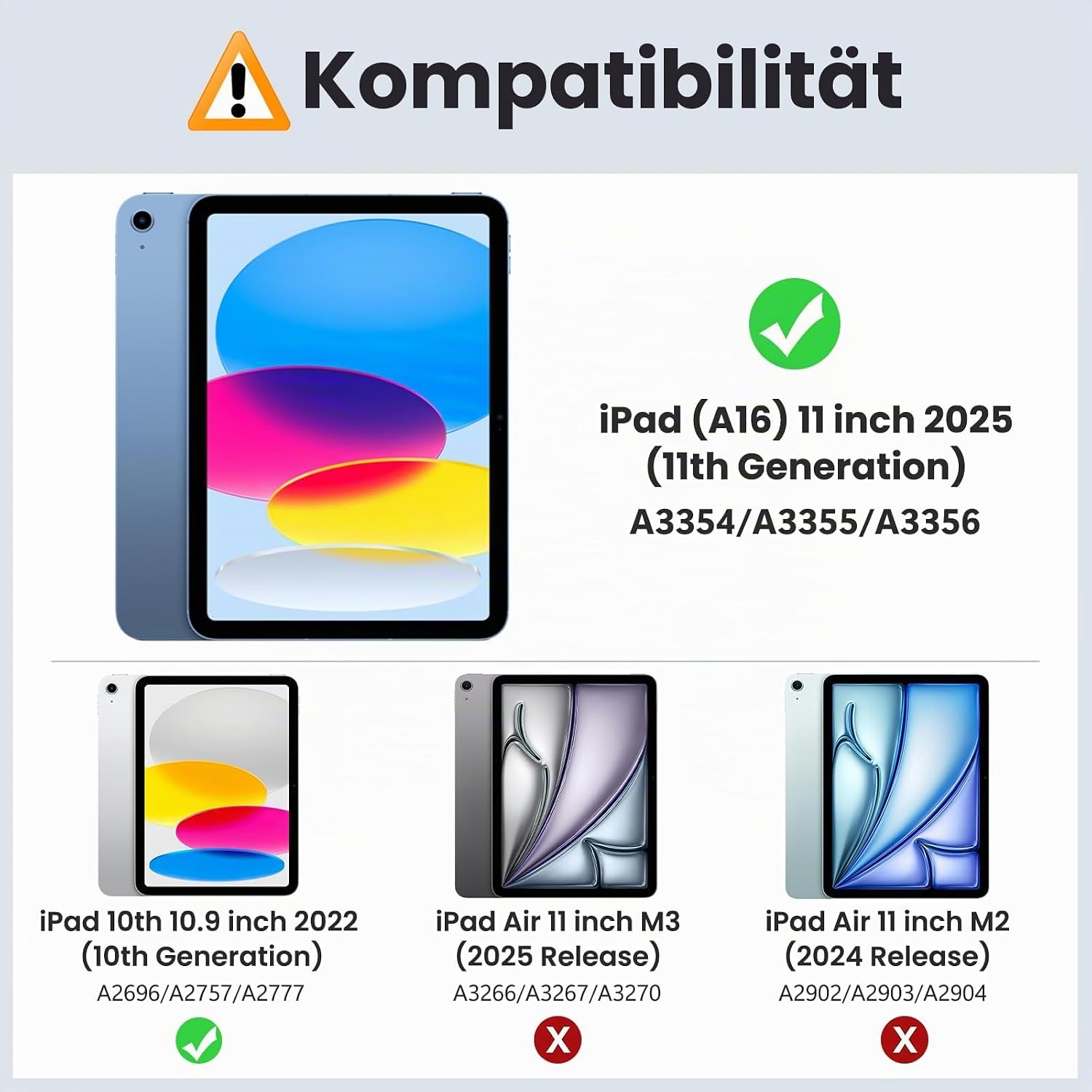 Detalle 2 de MoKo Hülle für iPad (A16) 11. Generation / 10. Generation – Rosagold, 11 Zoll bzw. 10,9 Zoll