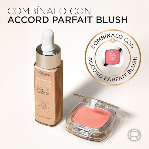 Thumbnail 7 de L’Oréal Paris Accord Parfait Sérum con color rellenador Light Medium (3-4): hidratación y luminosidad en un acabado natural