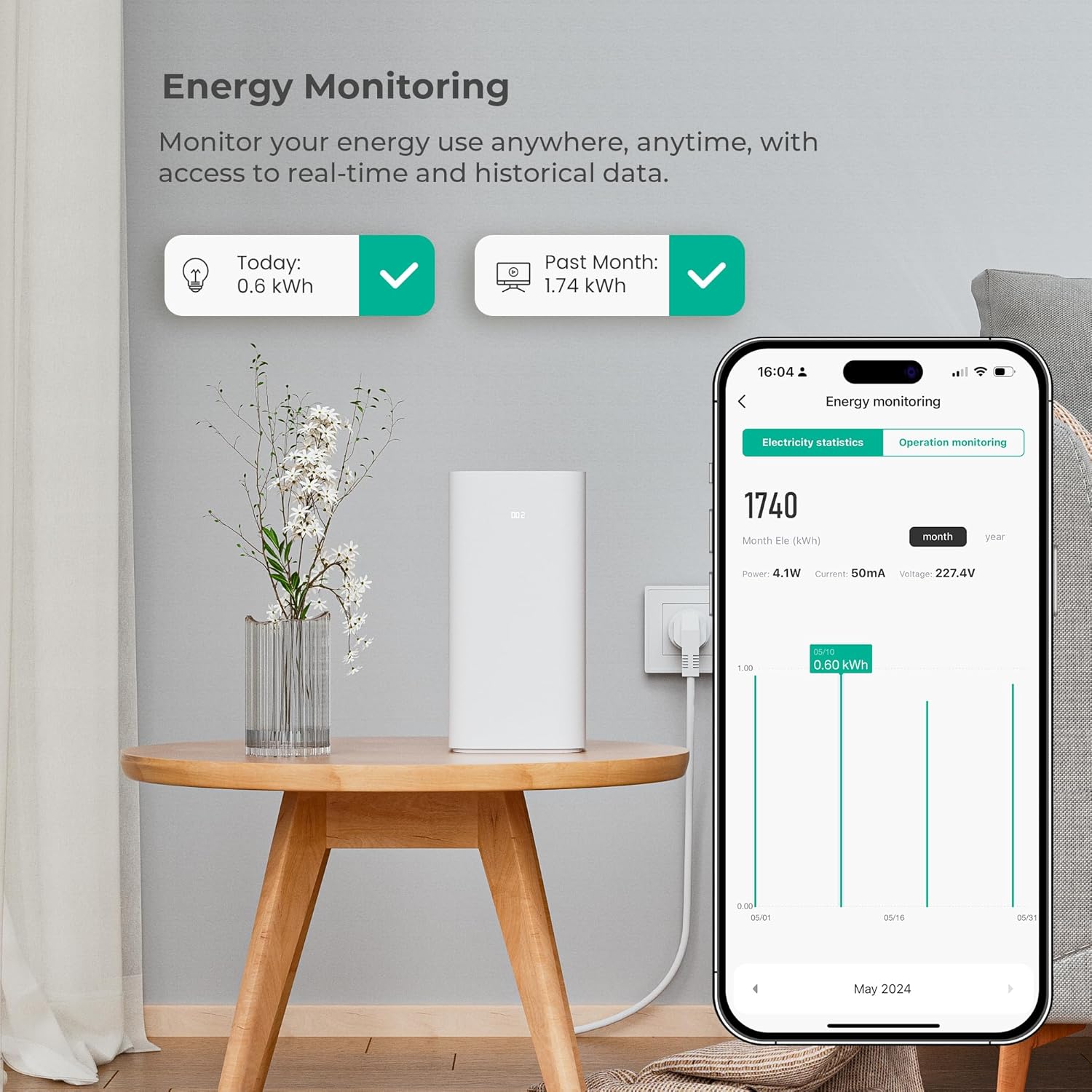 Thumbnail 5 de Smart Plug Wi-FI Outlet