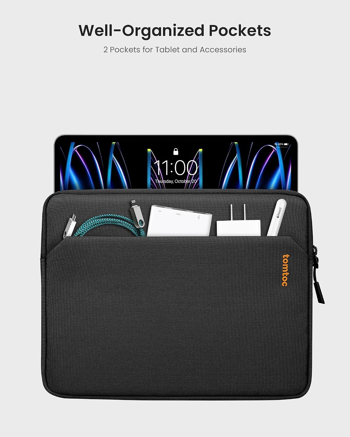 Thumbnail 1 de tomtoc Slim Tablet Sleeve Case 11-inch