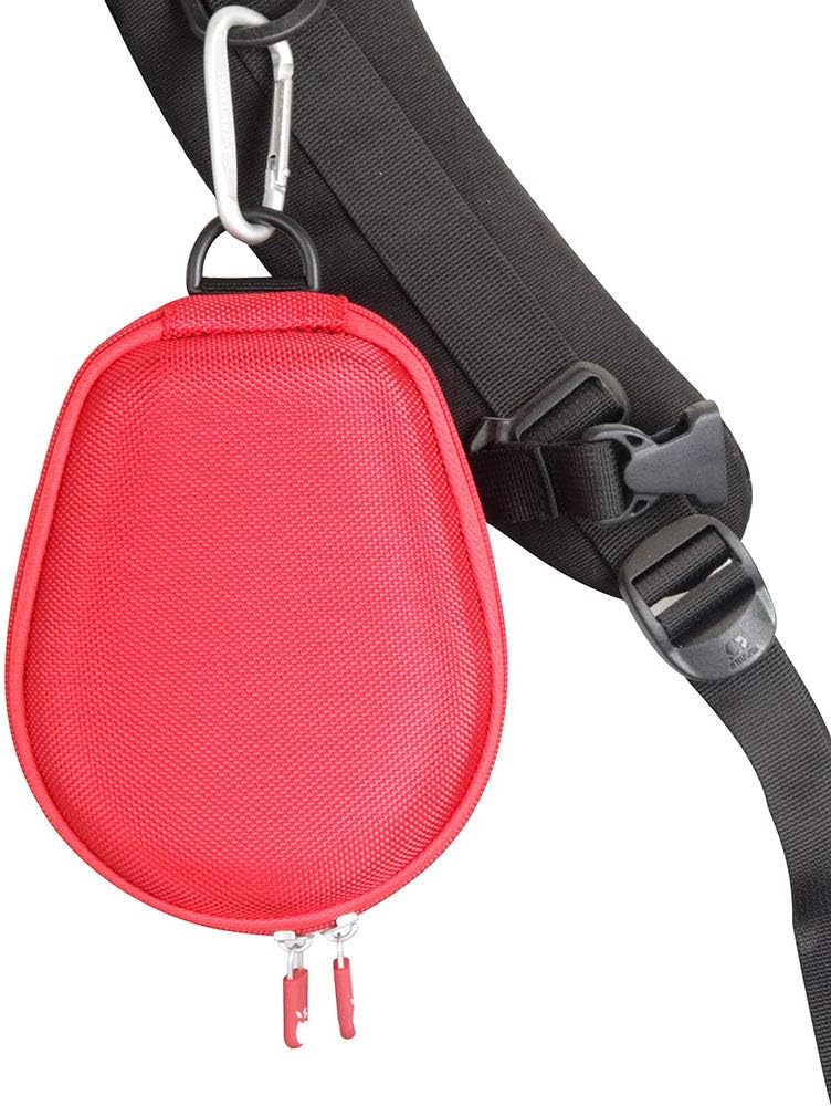 Thumbnail 5 de Hermitshell Hard EVA Travel Case (Red) for Titanium Bone Conduction Bluetooth Sports Headphones (AS600)
