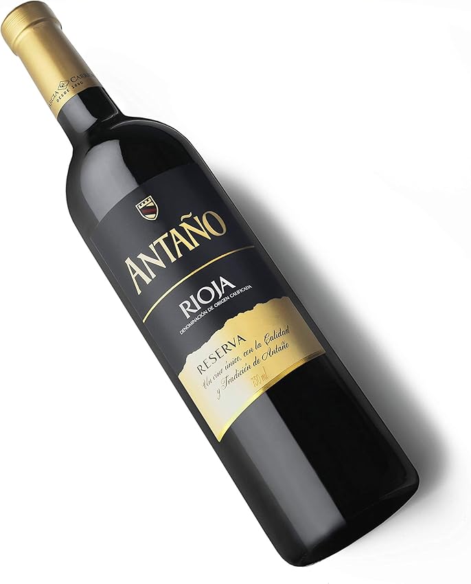 Detalle 2 de Antaño Crianza Vino Tinto D.O Rioja 🍷 Pack 6x750 ml