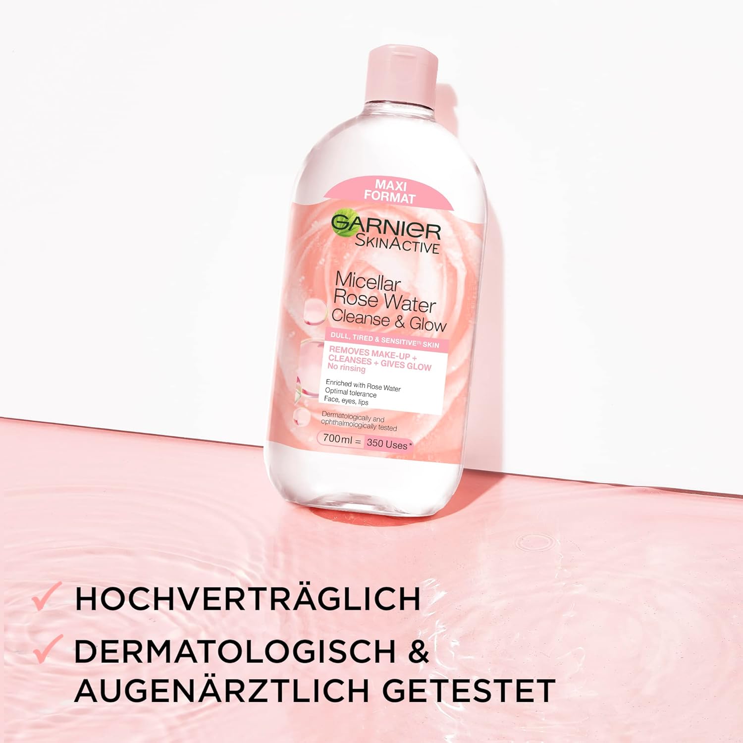 Thumbnail 3 de Garnier Skin Naturals Micellar Cleansing Rose Water : nettoyant micellaire à l’eau de rose