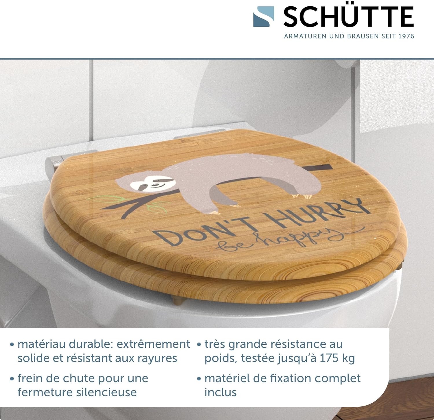 Thumbnail 1 de SCHÜTTE NO HURRY Siège WC abaissement