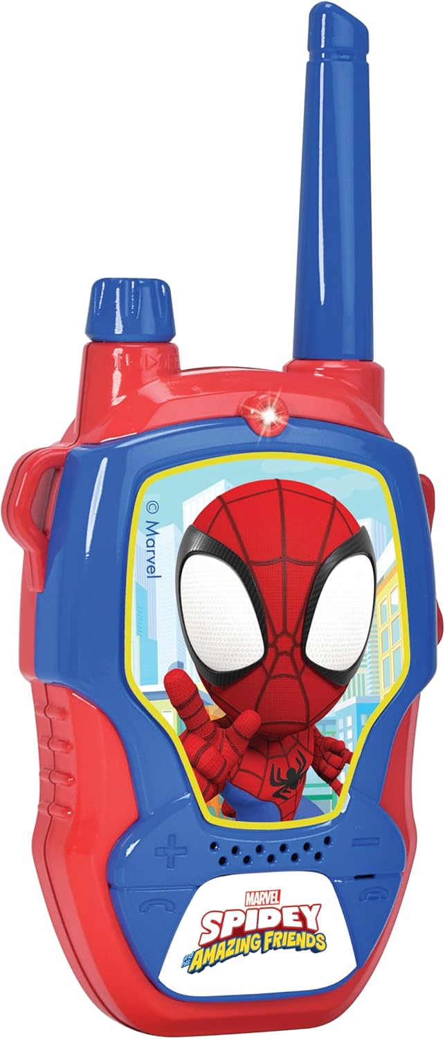 Detalle 2 de Jada Walkie Talkie Spidey y Miles Morales 100m