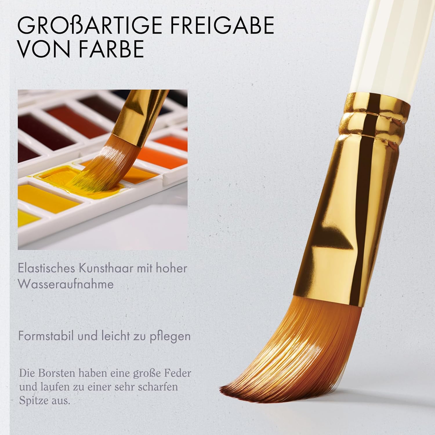 Thumbnail 3 de Artify 15-teiliges Pinsel-Set 🖌️