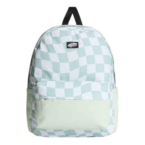 Detalle de Vans Mochila unisex Old Skool, azul aguamarina, 22 L