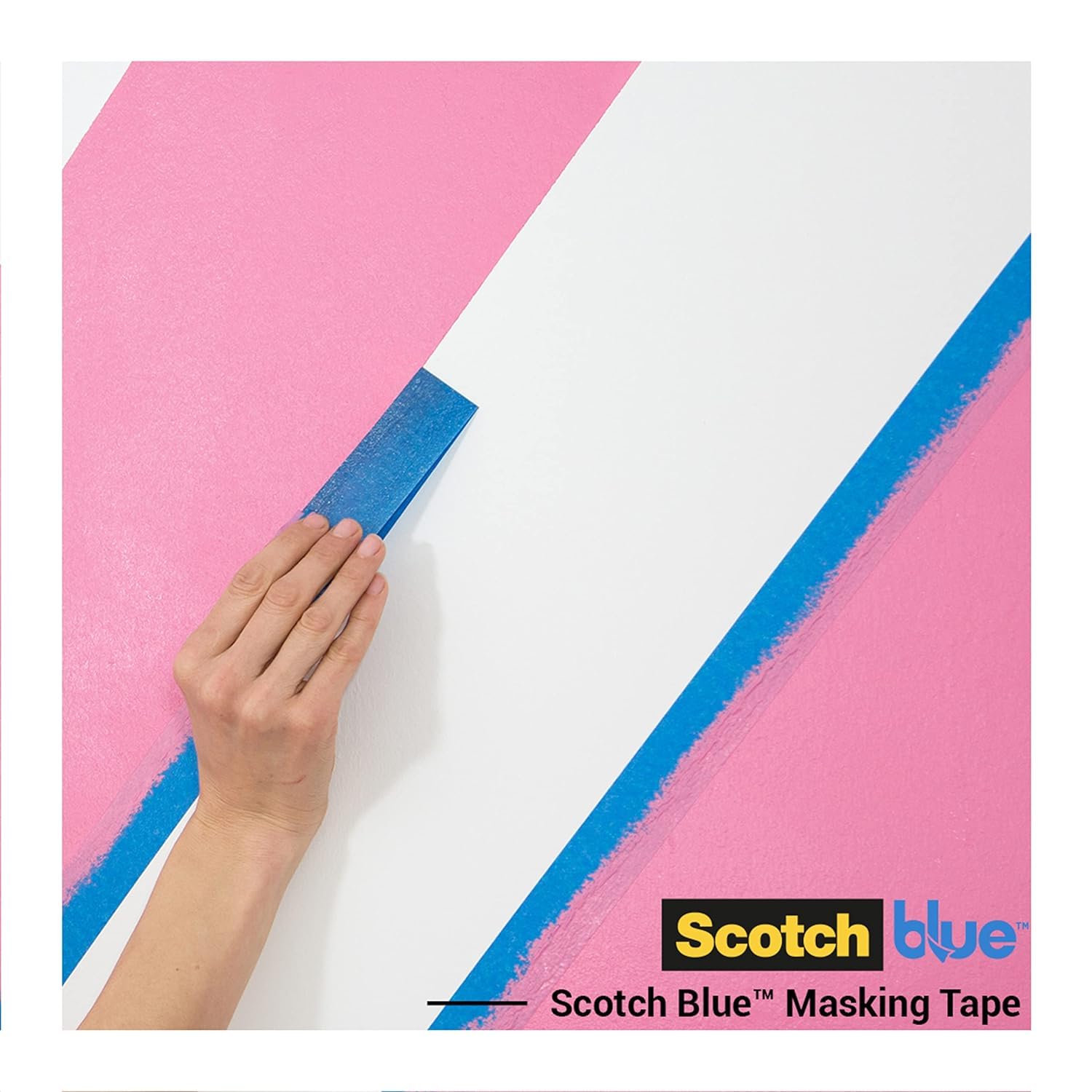 Detalle 2 de ScotchBlue Nastro di Mascheratura Multisuperficie – 4 Rotoli (36 mm x 41 m) per Pittura e Decorazione