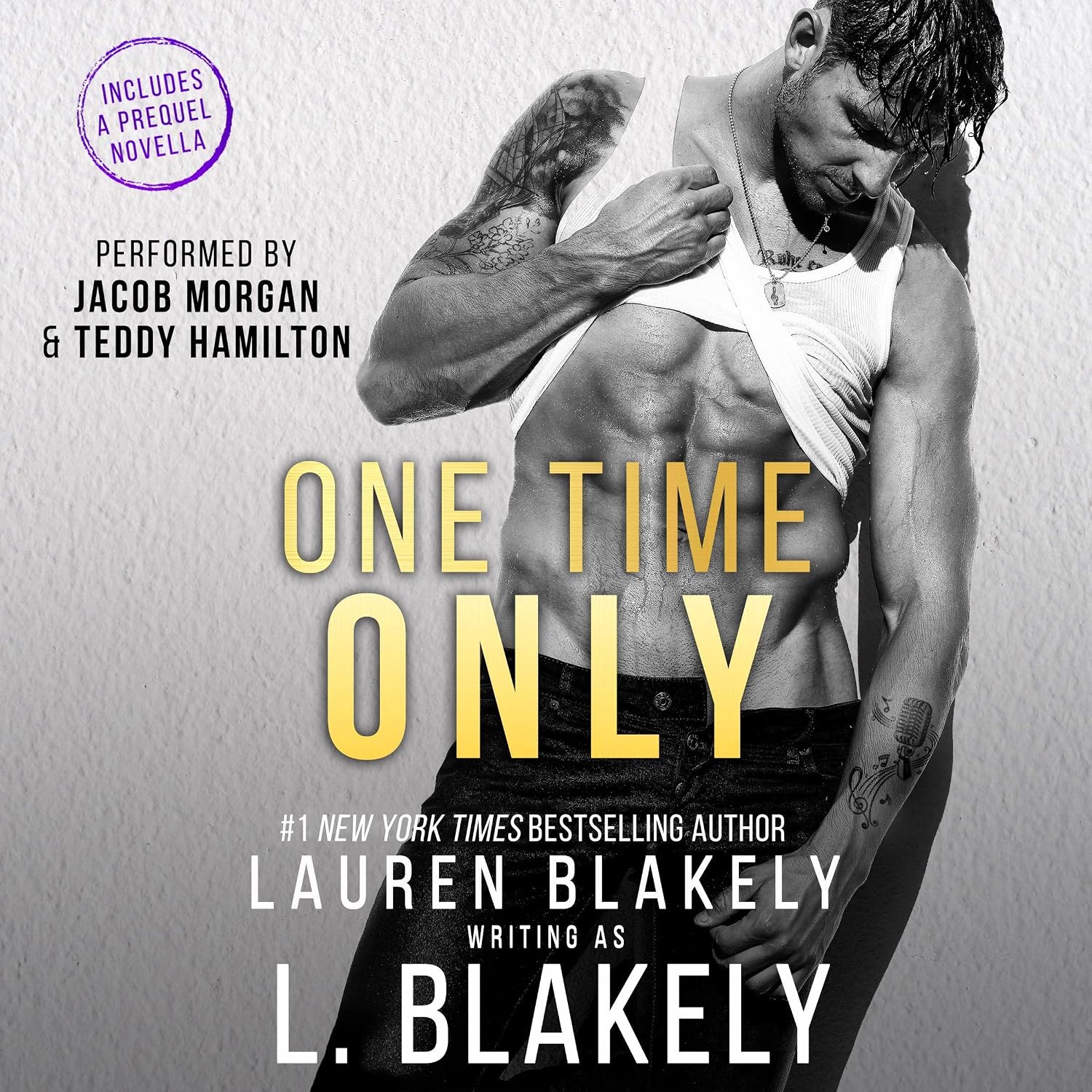 Detalle de One Time Only by L. Blakely, Unabridged LGBTQ2S+ Romance Audiobook