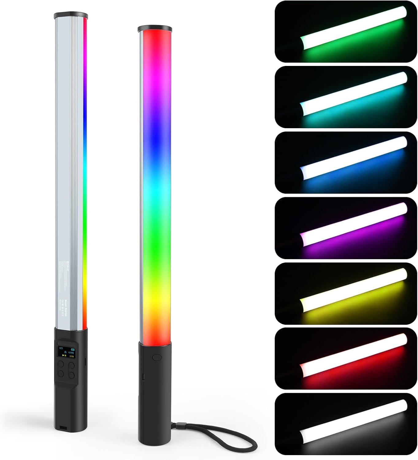 Detalle de PULUZ RGB Light Stick 46cm