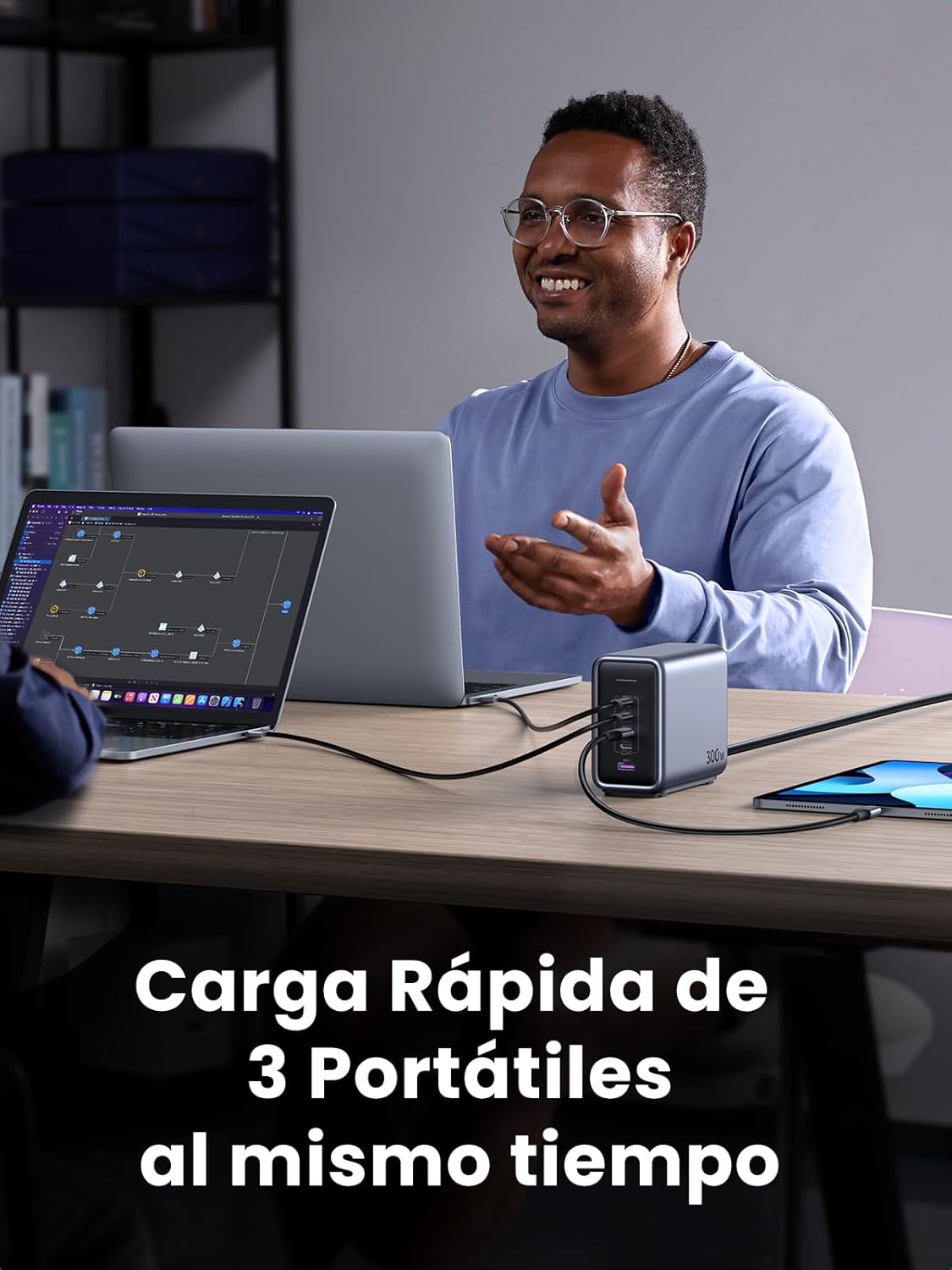 Thumbnail 4 de UGREEN Nexode 300W Cargador USB C con 5 Puertos ⚡
