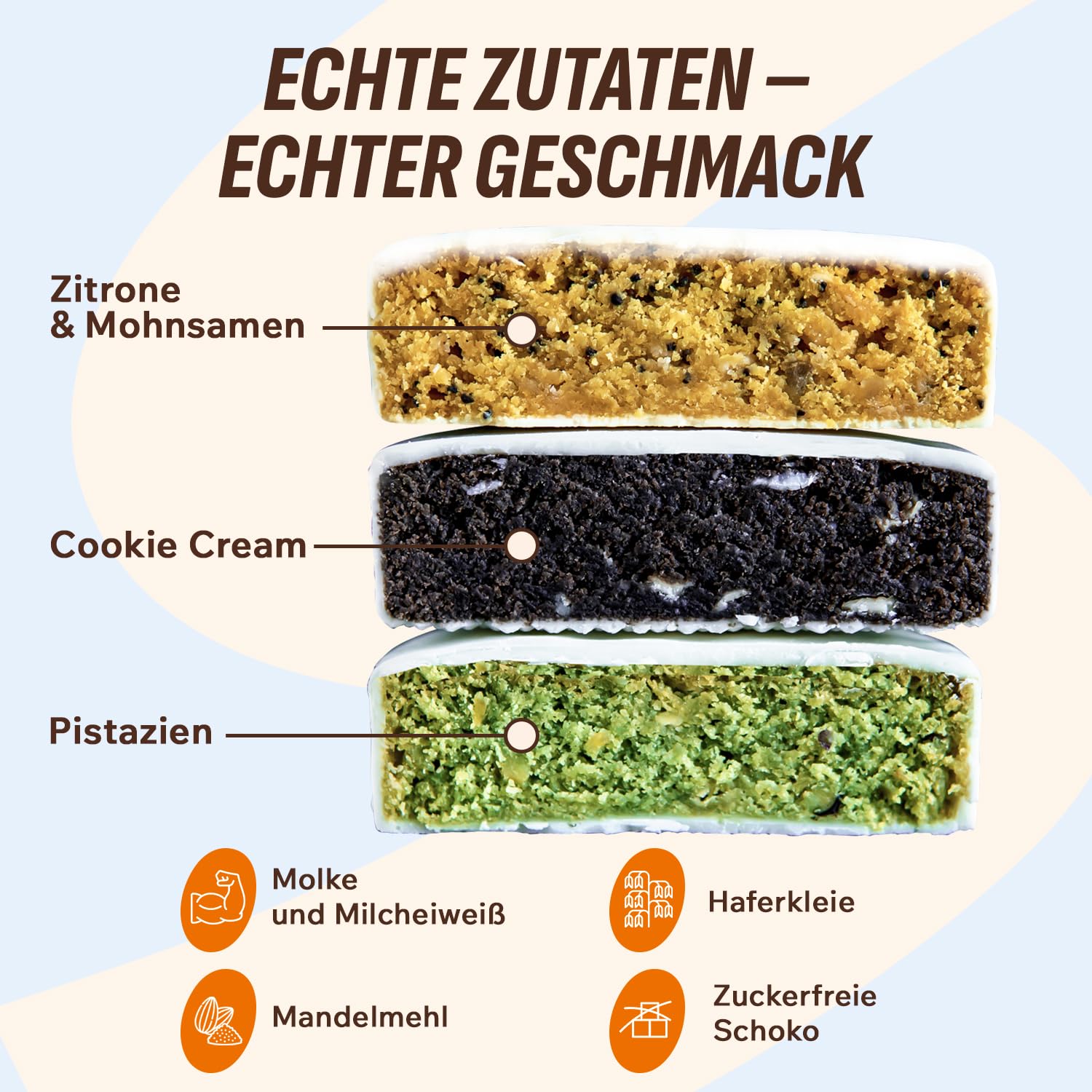Thumbnail 3 de Protein Snack Mixbox ohne Zucker 15% Eiweiß
