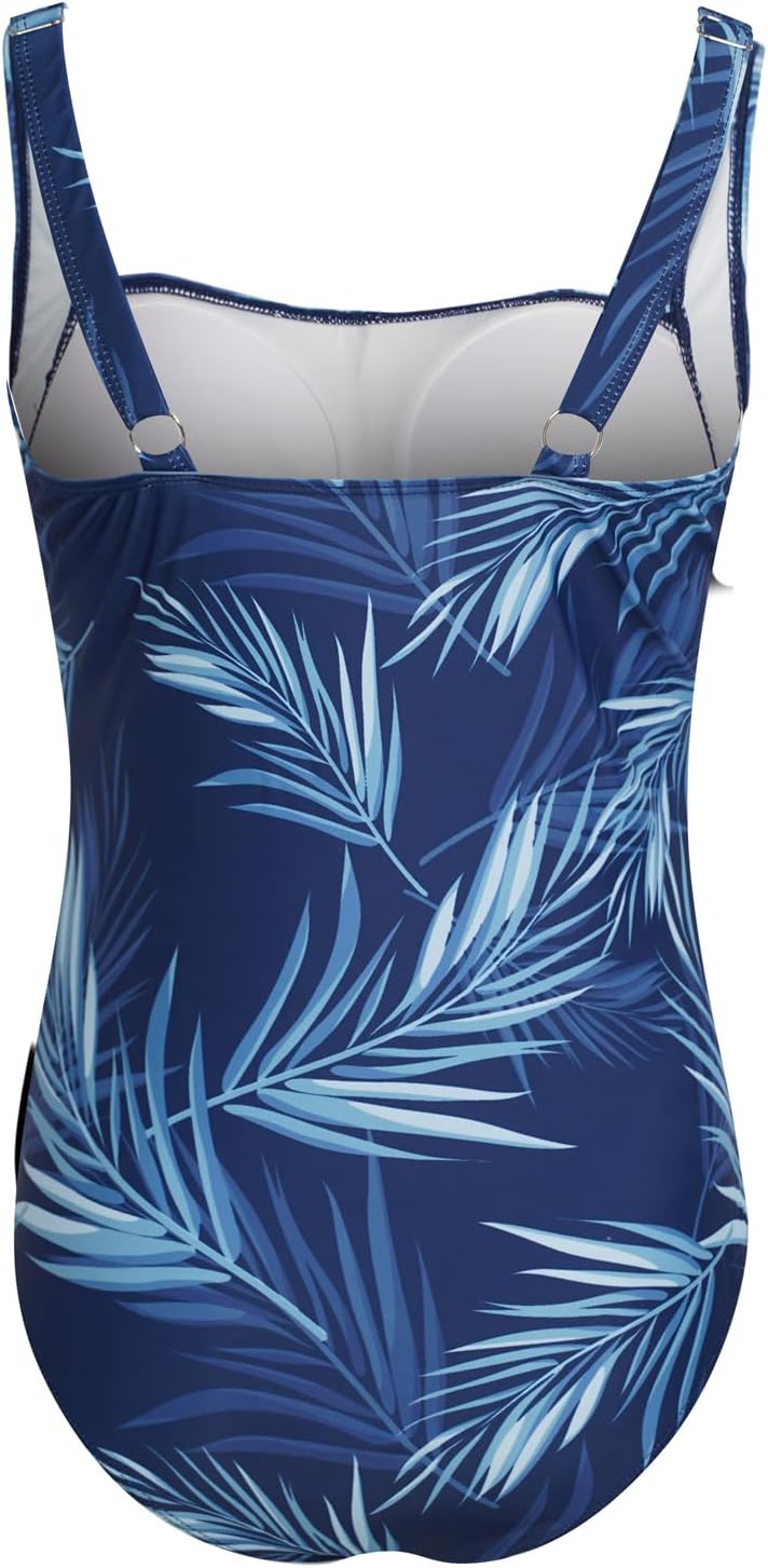 Thumbnail 2 de Aidotop Women's One Piece Swimsuit with Tummy Control and Retro Ruched Monokini