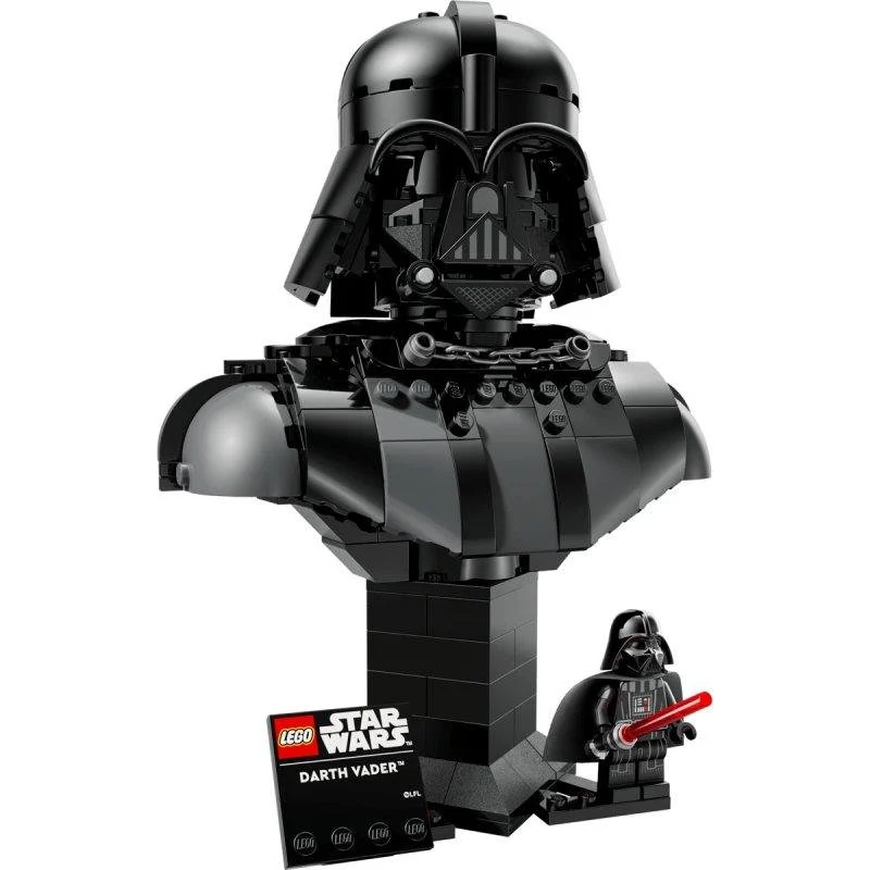 Thumbnail 3 de LEGO Star Wars Busto Darth Vader 75439 — 349 piezas, exposición premium para fans exigentes