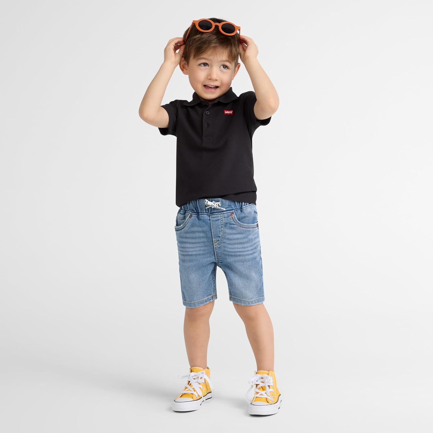 Thumbnail 5 de Levi's Jungen Shorts Wb-Woven Bottoms – Skinny-Fit mit elastischem Bund
