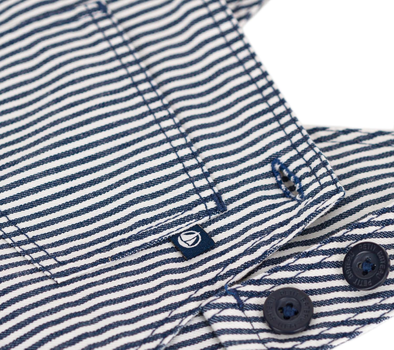 Thumbnail 3 de Salopette courte bébé garçon Petit Bateau