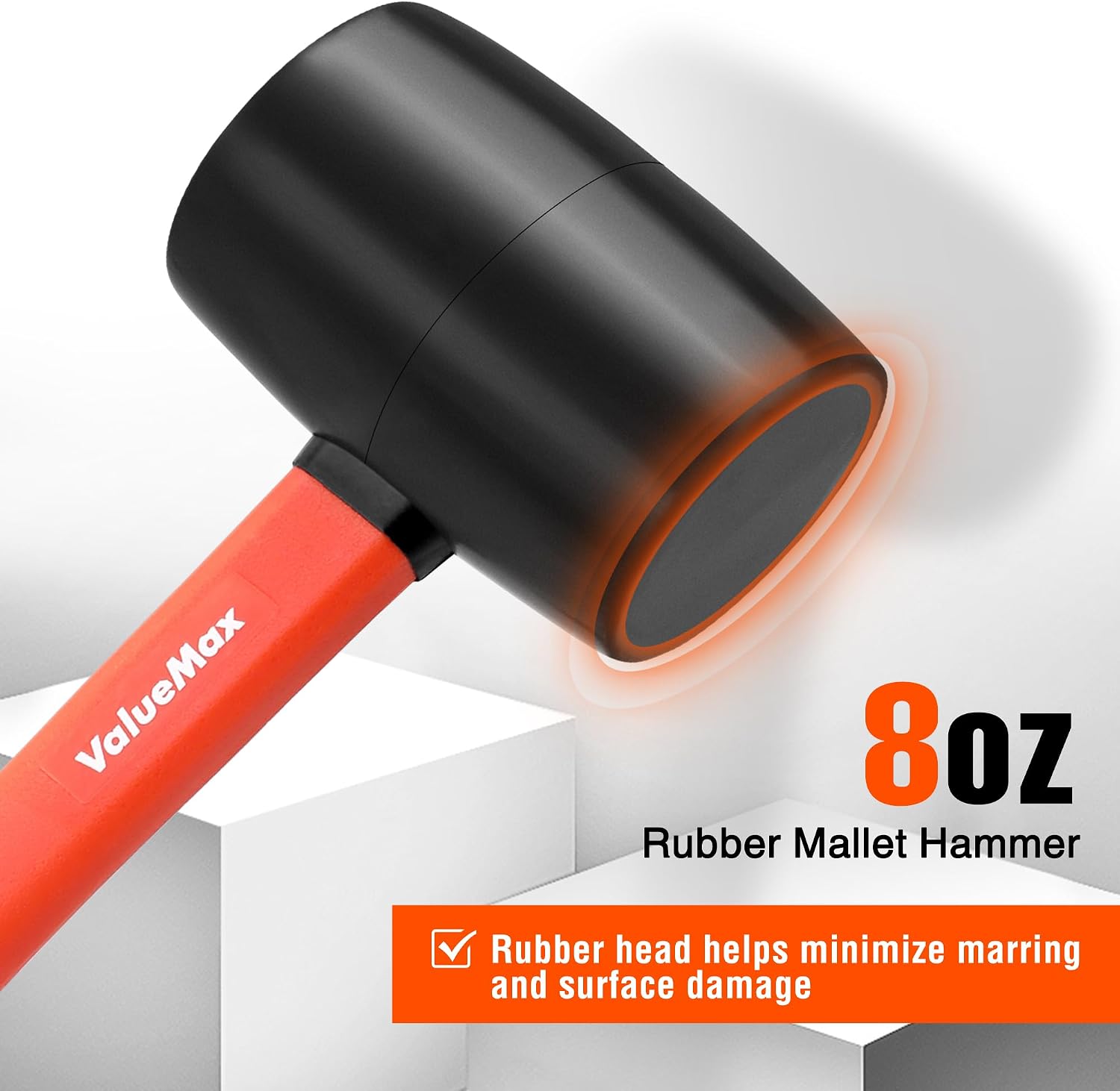 Detalle 2 de ValueMax Rubber Mallet, 8 oz