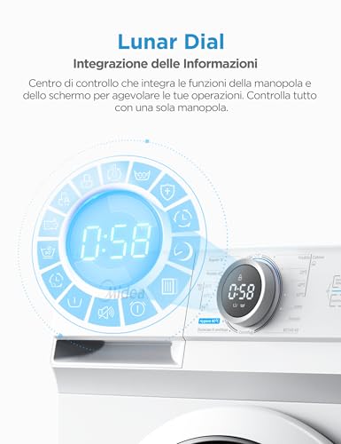 Thumbnail 7 de Midea Lavatrice Slim 7 kg 1200 Giri 40 cm: lavaggio efficiente in spazi ridotti