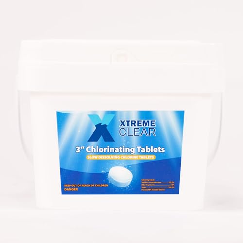 Thumbnail 6 de Xtremeclear 3" Swimming Pool Chlorine Tablets – 99% Pure Tri-Chlor, Long-Lasting, 5-Pound Bucket (XtremepowerUS)