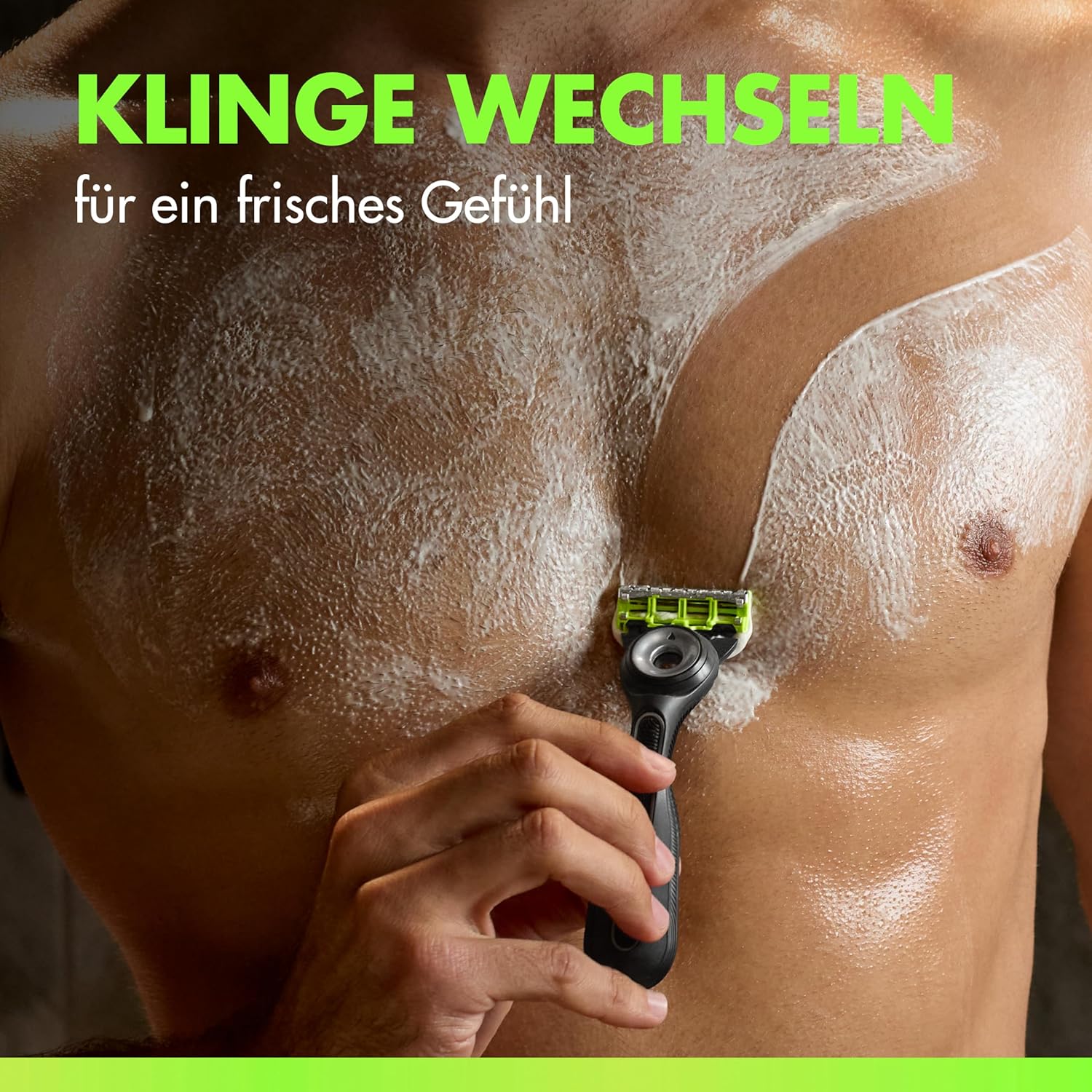 Detalle de GilletteLabs Body & Intimate Herren Rasierklingen – 8 Original Ersatzklingen für Intimrasur