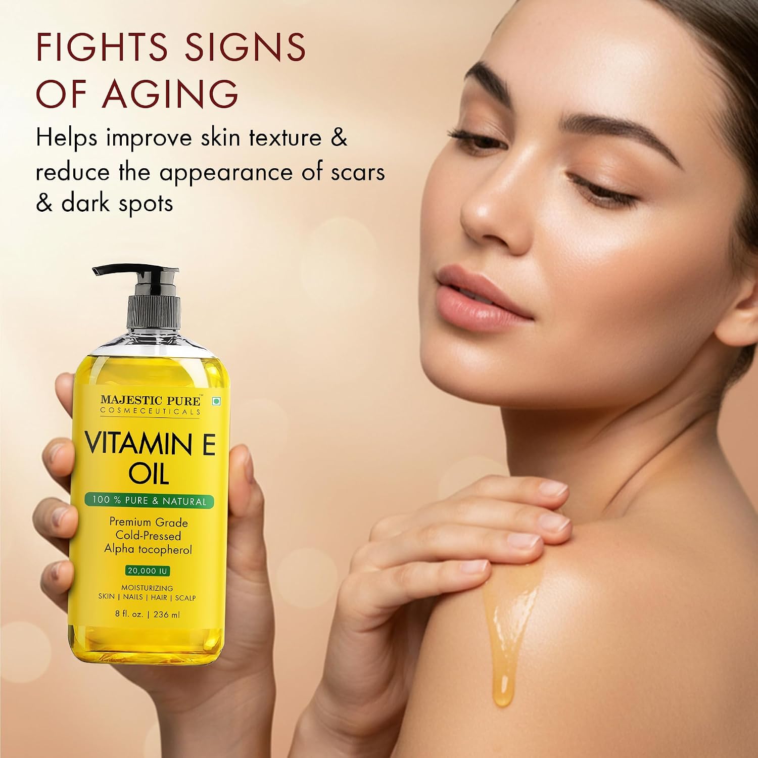 Thumbnail 6 de Majestic Pure Vitamin E Oil 8 Oz