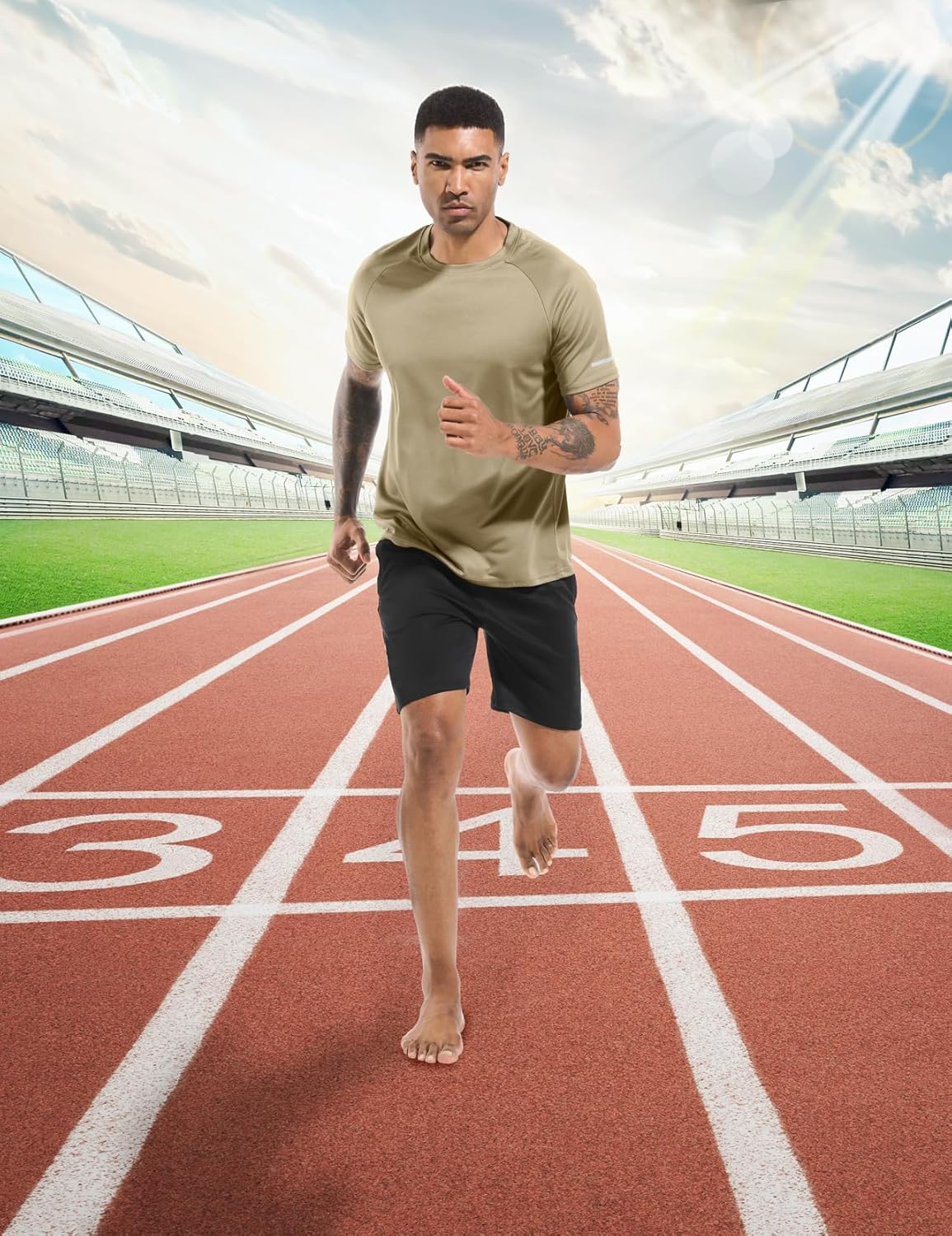Thumbnail 2 de Boyzn Sport T-Shirts Herren – atmungsaktives Funktionsshirt aus Mesh mit 4-Wege-Stretch (1, 3, 5 oder 7er Pack)