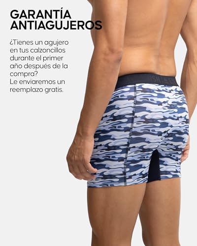 Thumbnail 3 de DANISH ENDURANCE Calzoncillos Hombre Boxer Deportivos 6 unidades: ajuste cómodo, transpirables y de secado rápido